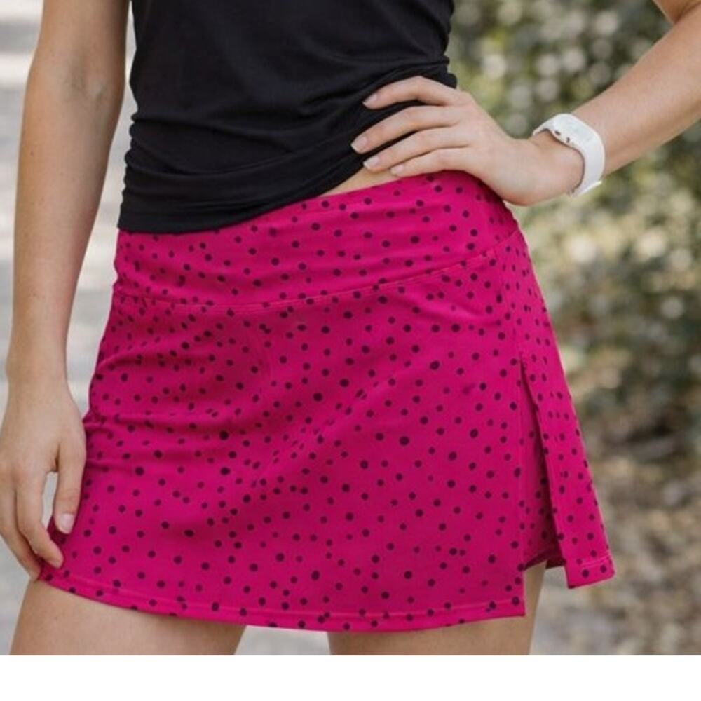 Skirt Sports Pink Polka Dot Athletic Skort Size XS